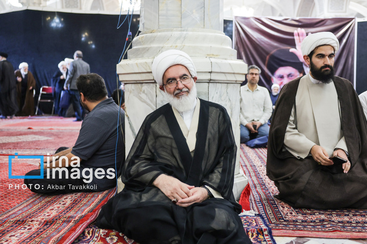 مراسم ختم آیت‌الله «شبیری زنجانی»