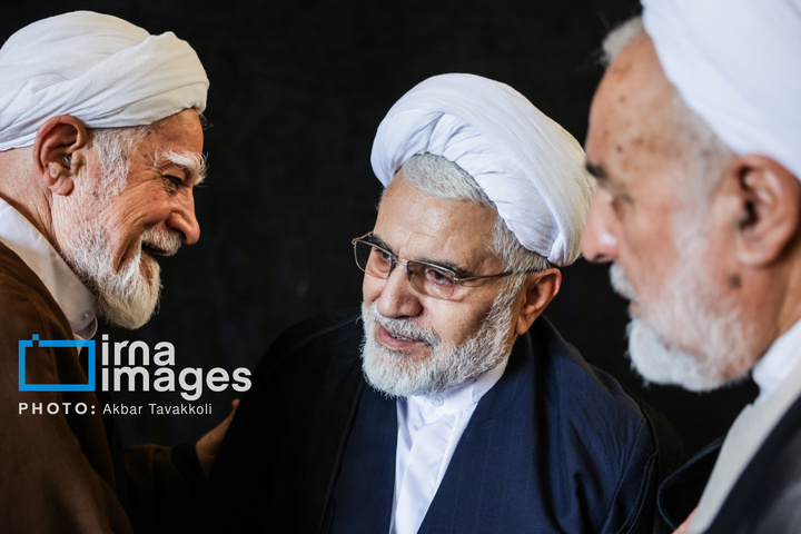مراسم ختم آیت‌الله «شبیری زنجانی»