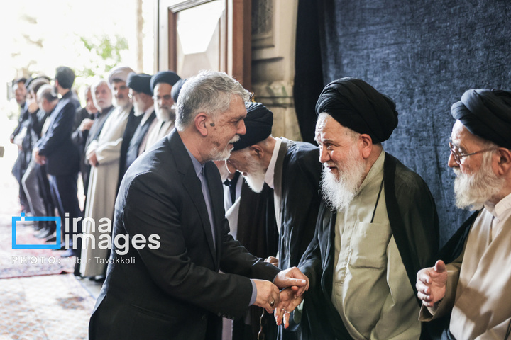 مراسم ختم آیت‌الله «شبیری زنجانی»
