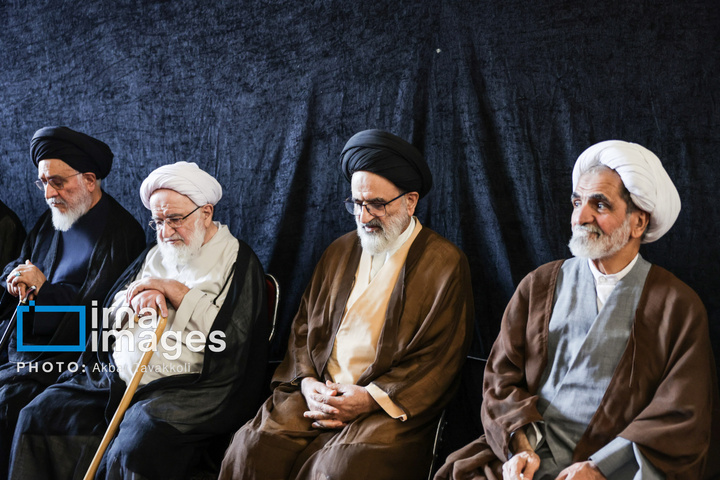مراسم ختم آیت‌الله «شبیری زنجانی»