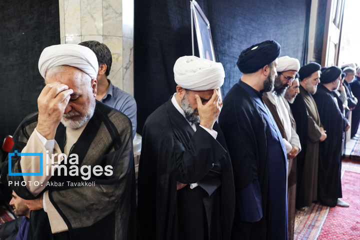 مراسم ختم آیت‌الله «شبیری زنجانی»
