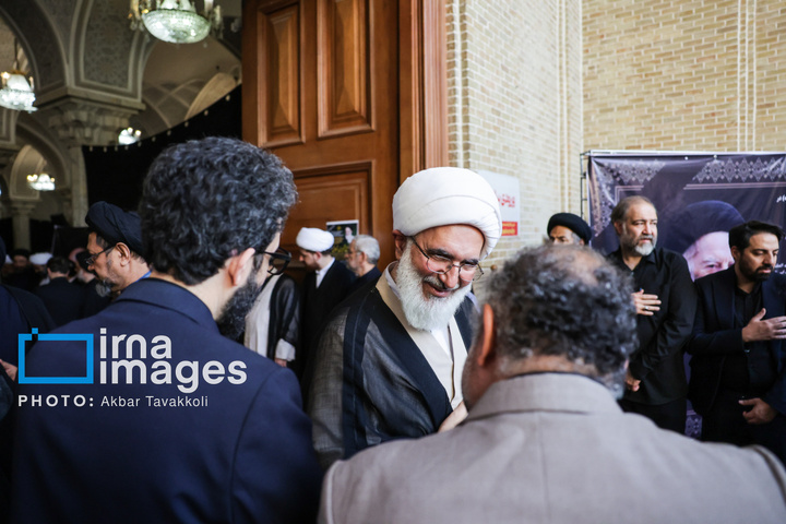 مراسم ختم آیت‌الله «شبیری زنجانی»