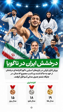درخشش ایران در ناگویا