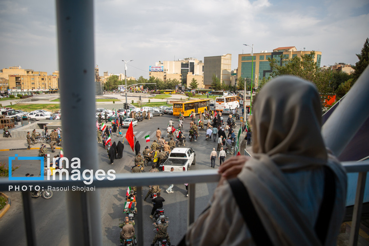 رزمایش «جان‌فدایان» در اصفهان