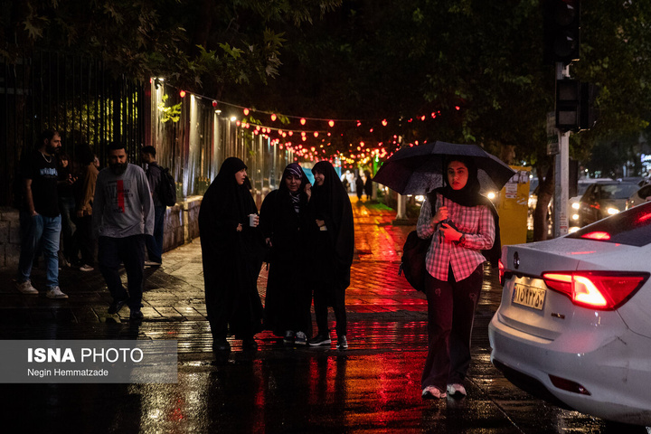 باران ۱۱ مهر ۱۴۰۵- تهران