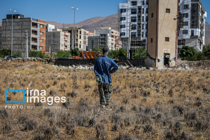 تخریب زندان رجایی شهر