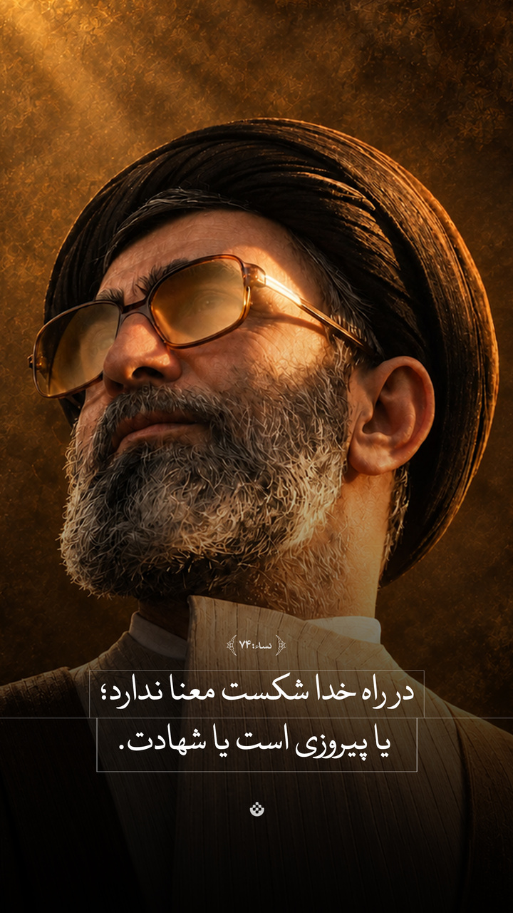در راه خدا شکست معنا ندارد؛ یا پیروزی است یا شهادت