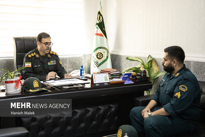 یک روز با پلیس در گرگان