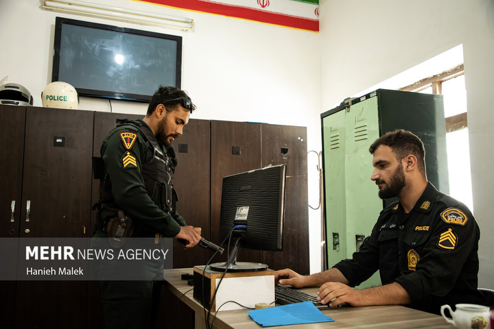 یک روز با پلیس در گرگان