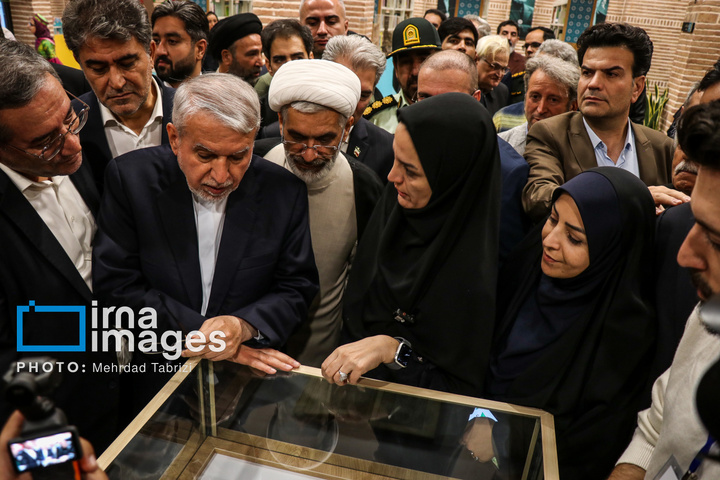 افتتاح بارگاه شمس تبریزی در خوی