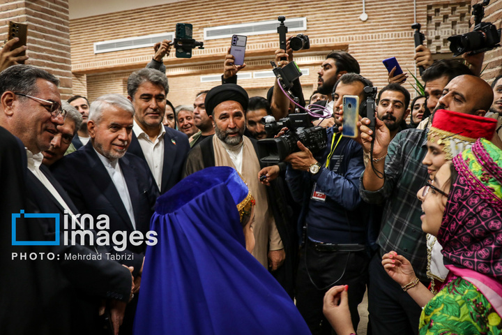 افتتاح بارگاه شمس تبریزی در خوی