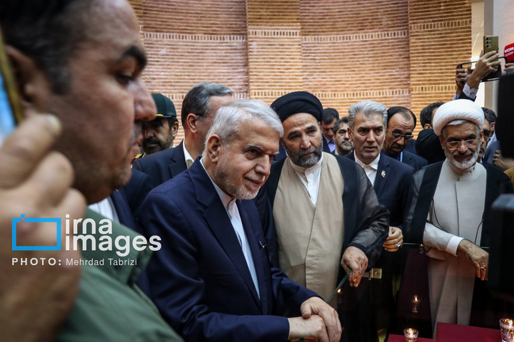 افتتاح بارگاه شمس تبریزی در خوی