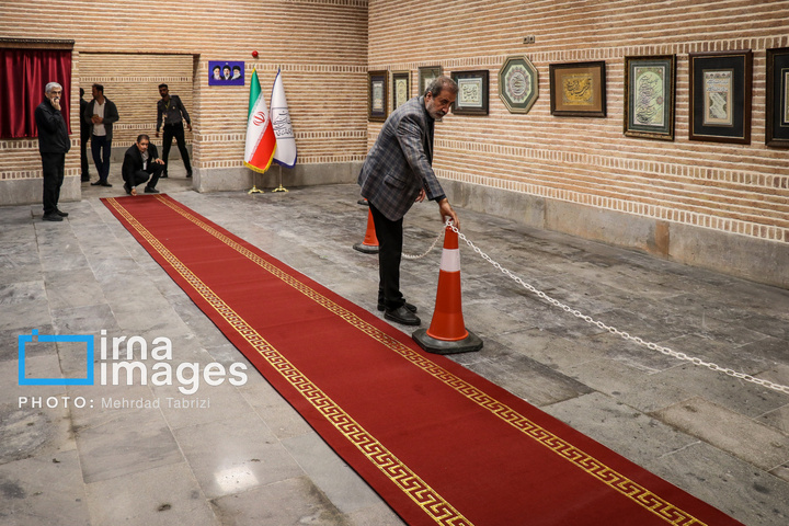 افتتاح بارگاه شمس تبریزی در خوی