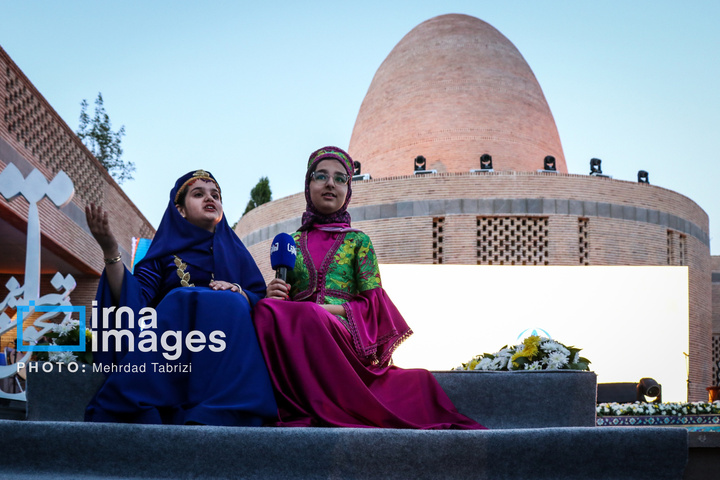 افتتاح بارگاه شمس تبریزی در خوی
