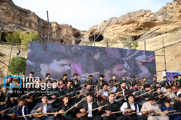 جشن جهانی «مهرگان» در غار کرفتو