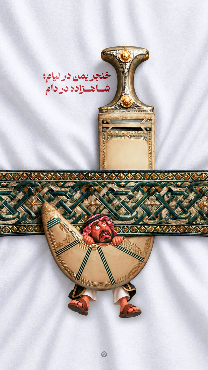 خنجر یمن در نیام، شاهزاده در دام