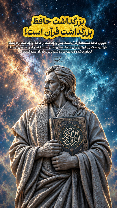 بزرگداشت حافظ، بزرگداشت قرآن است!