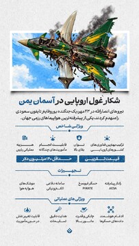 شکار غول اروپایی در آسمان یمن