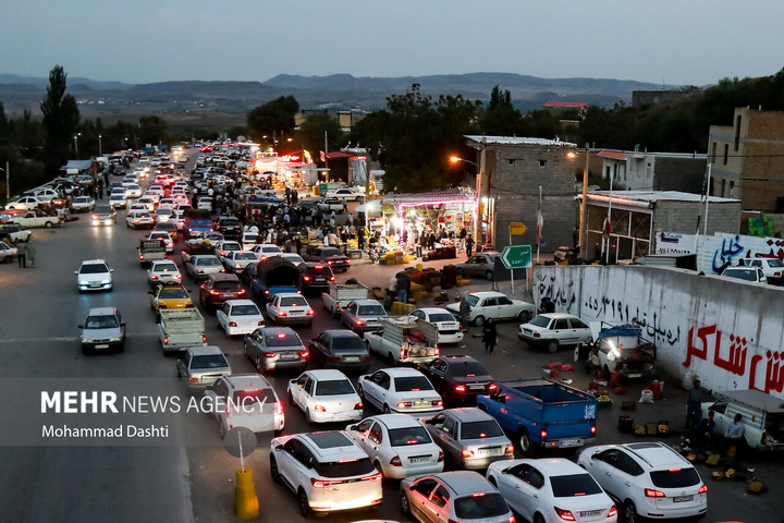 فصل انگور در دامنه سبلان