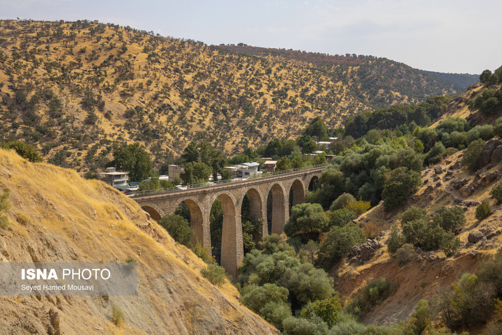 روستا و آبشار «بیشه» لرستان