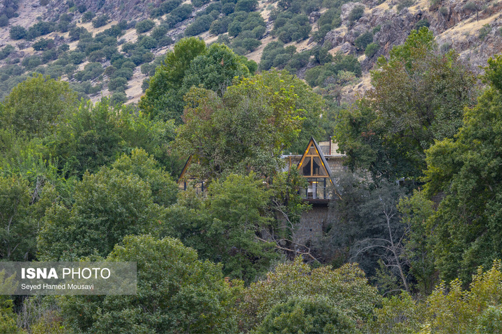 روستا و آبشار «بیشه» لرستان