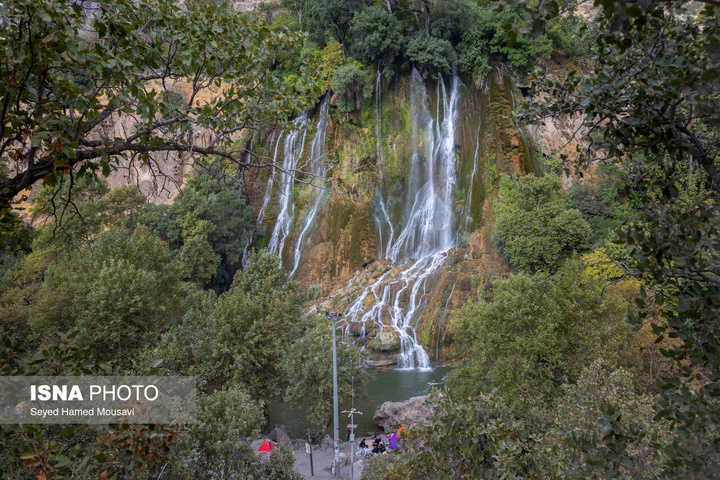 روستا و آبشار «بیشه» لرستان