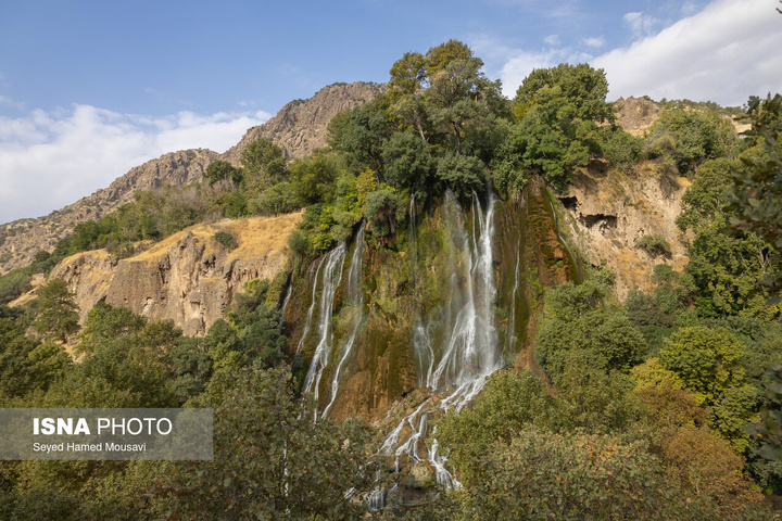 روستا و آبشار «بیشه» لرستان