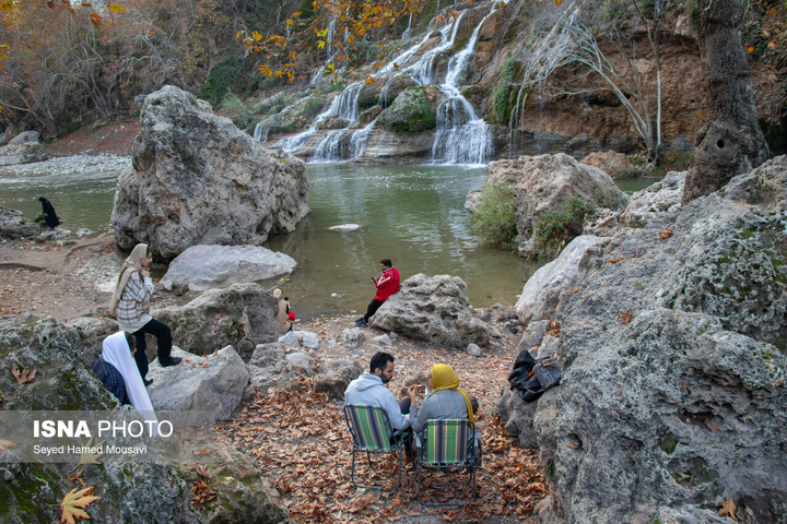 روستا و آبشار «بیشه» لرستان