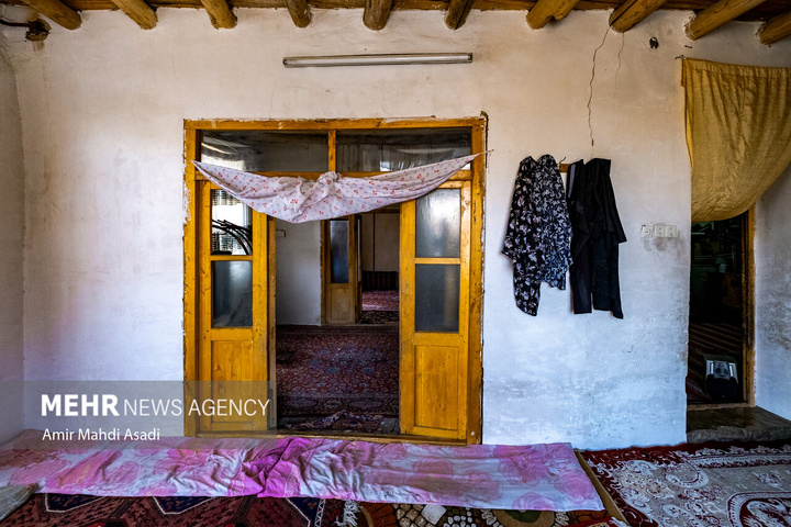 روستایی پلکانی در دل کوه‌های خراسان