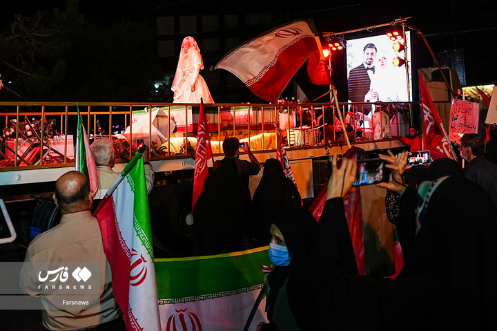 پایان غم‌انگیز داستان عروسی روی تریلی
