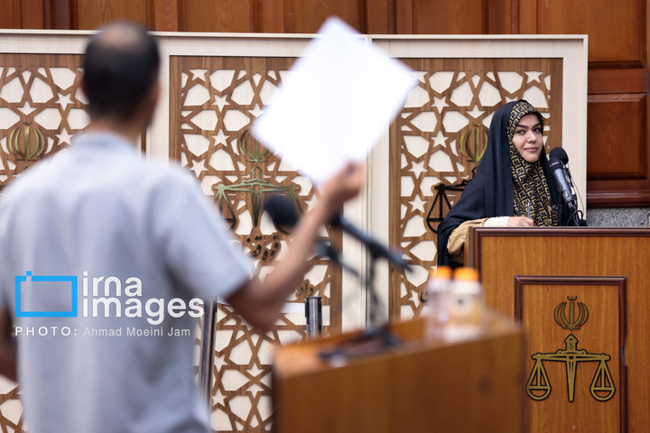 جلسه دادگاه رسیدگی به اتهامات منافقین