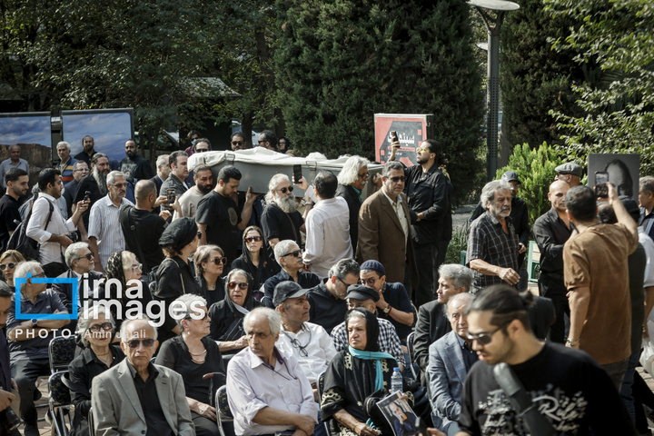 تشییع پیکر زنده یاد «سیروس ابراهیم‌زاده»