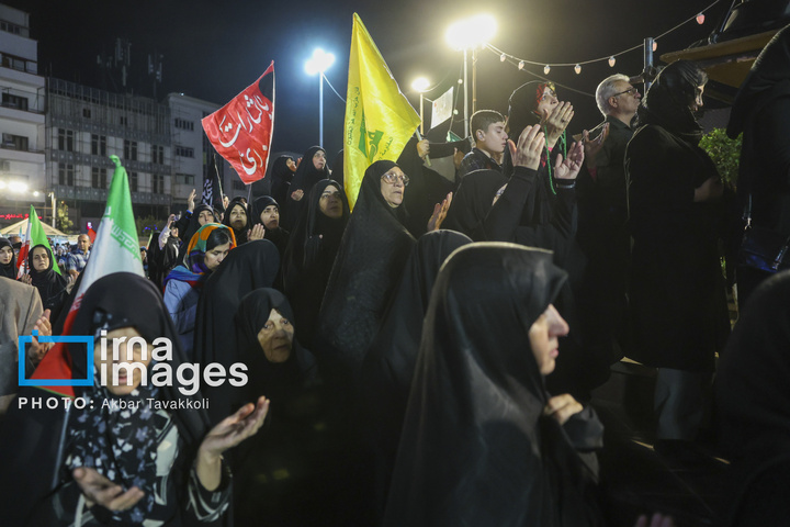 عزاداری ایام فاطمیه در میدان انقلاب