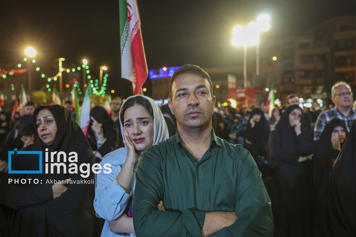 عزاداری ایام فاطمیه در میدان انقلاب