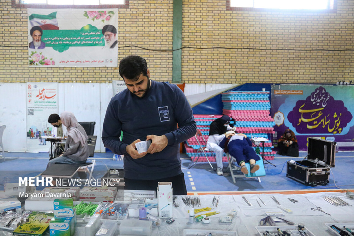 اردوی جهادی دندان‌پزشکی در مناطق محروم خراسان‌شمالی