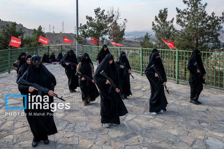 کمپ آموزشی «جان‌فدایان» در بوستان طبیعت کرج