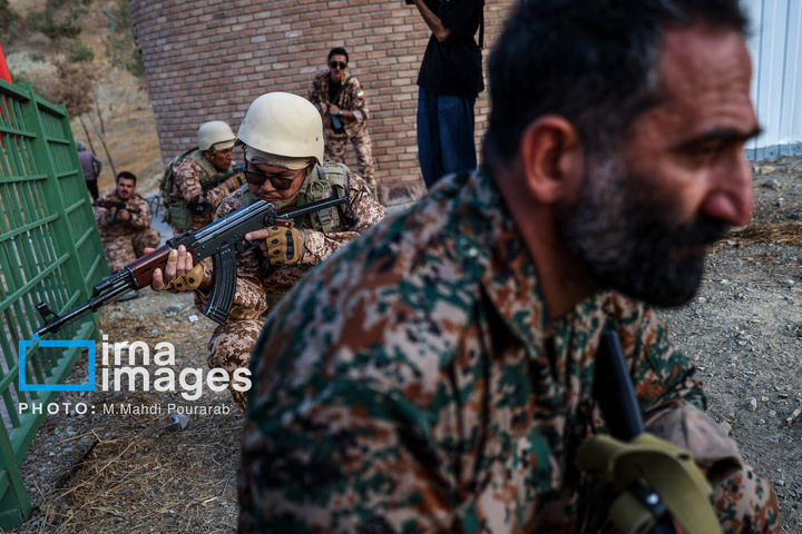 کمپ آموزشی «جان‌فدایان» در بوستان طبیعت کرج