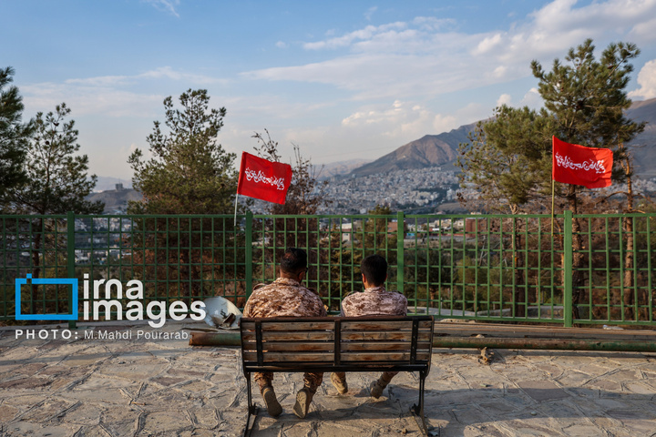 کمپ آموزشی «جان‌فدایان» در بوستان طبیعت کرج