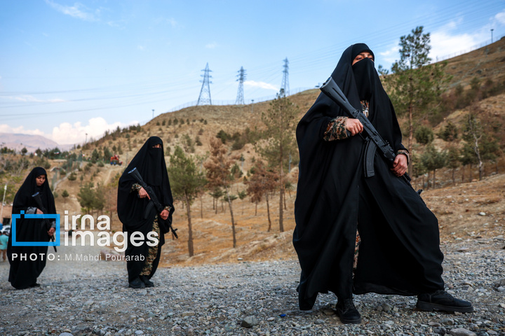 کمپ آموزشی «جان‌فدایان» در بوستان طبیعت کرج