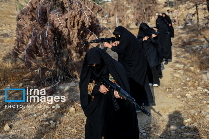 کمپ آموزشی «جان‌فدایان» در بوستان طبیعت کرج