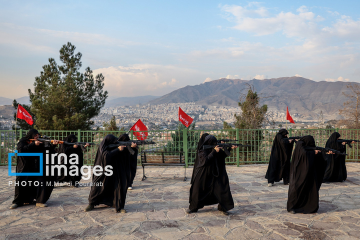 کمپ آموزشی «جان‌فدایان» در بوستان طبیعت کرج