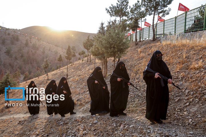 کمپ آموزشی «جان‌فدایان» در بوستان طبیعت کرج