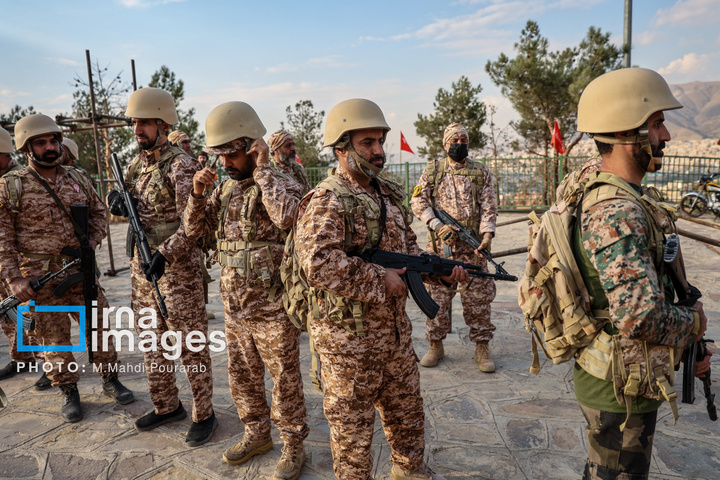 کمپ آموزشی «جان‌فدایان» در بوستان طبیعت کرج