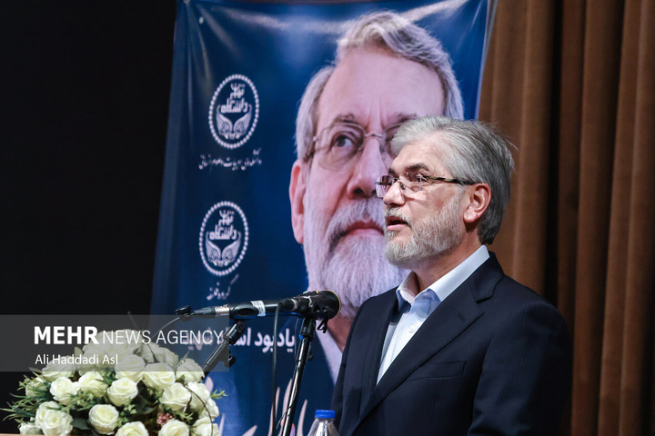 یادبود استاد شهید «علی لاریجانی»