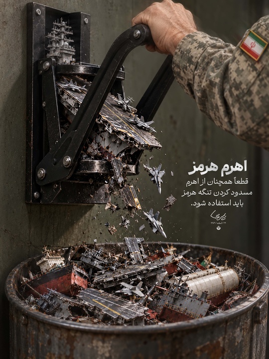 قطعاً همچنان از اهرم مسدود کردن تنگه هرمز باید استفاده شود