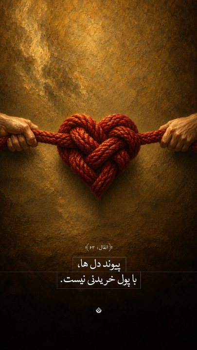 پیوند دل‌ها، با پول خریدنی نیست