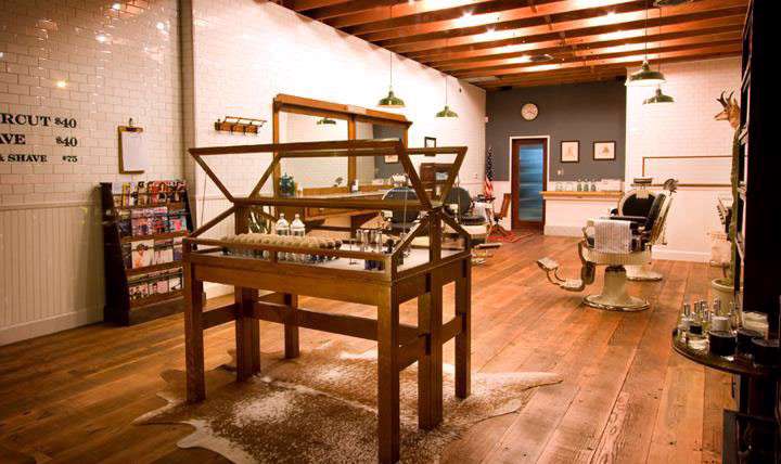 طراحی دکور آرایشگاه مردانه