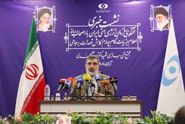  کمالوندی: ظرفیت غنی‌سازی ۵، ۲۰ یا ۶۰ درصد را داریم