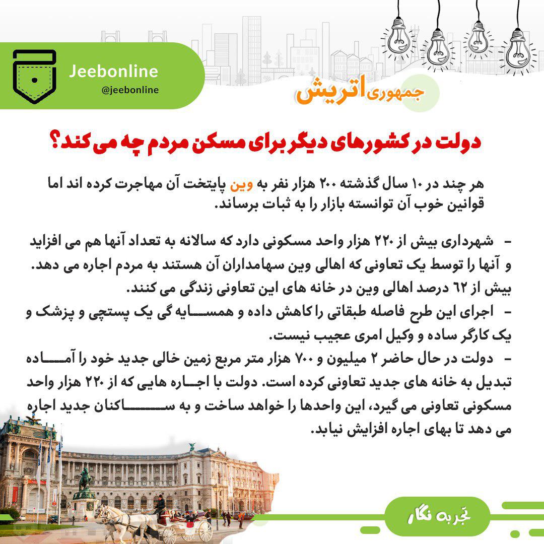 اتریشی‌ها چگونه مشکل مسکن خود را حل کردند؟