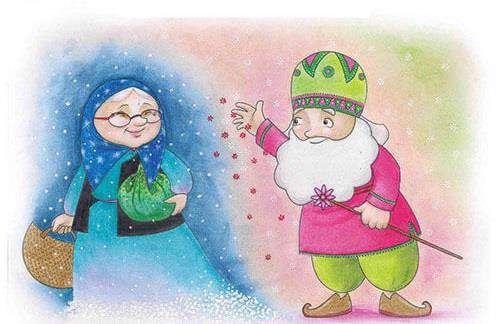 افسانه‌های ایرانی شب یلدا و ننه سرما 
